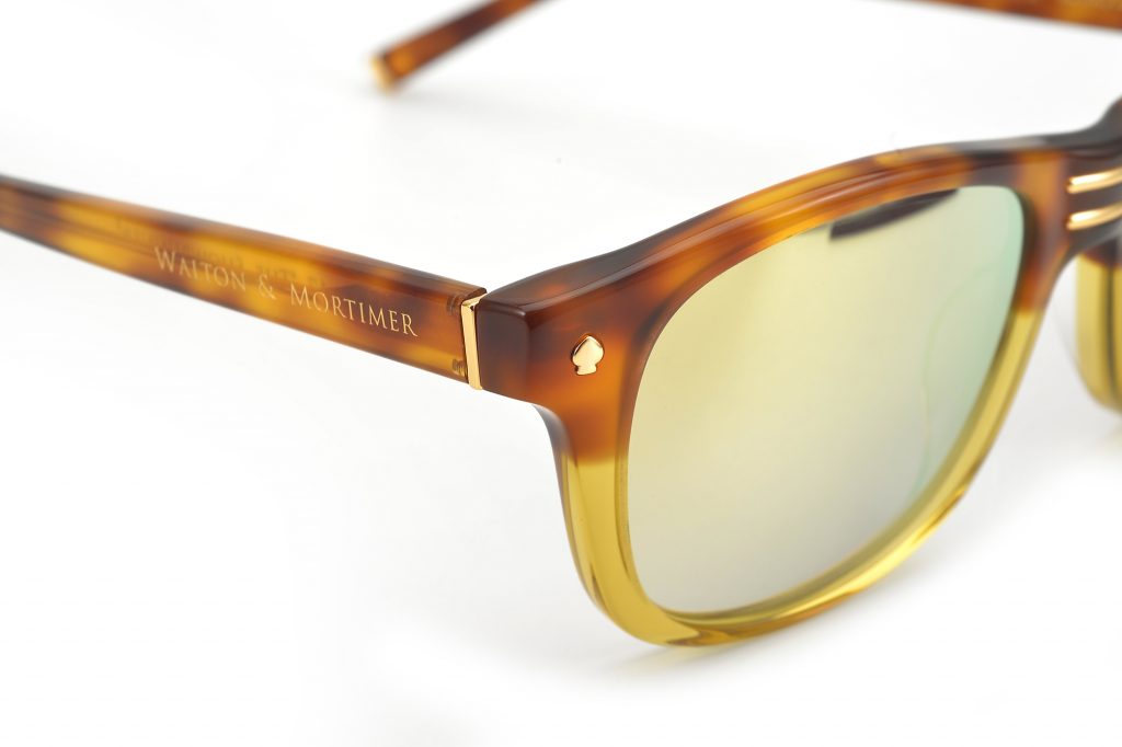 Luxury eyewear The Showrunner Havana Gold