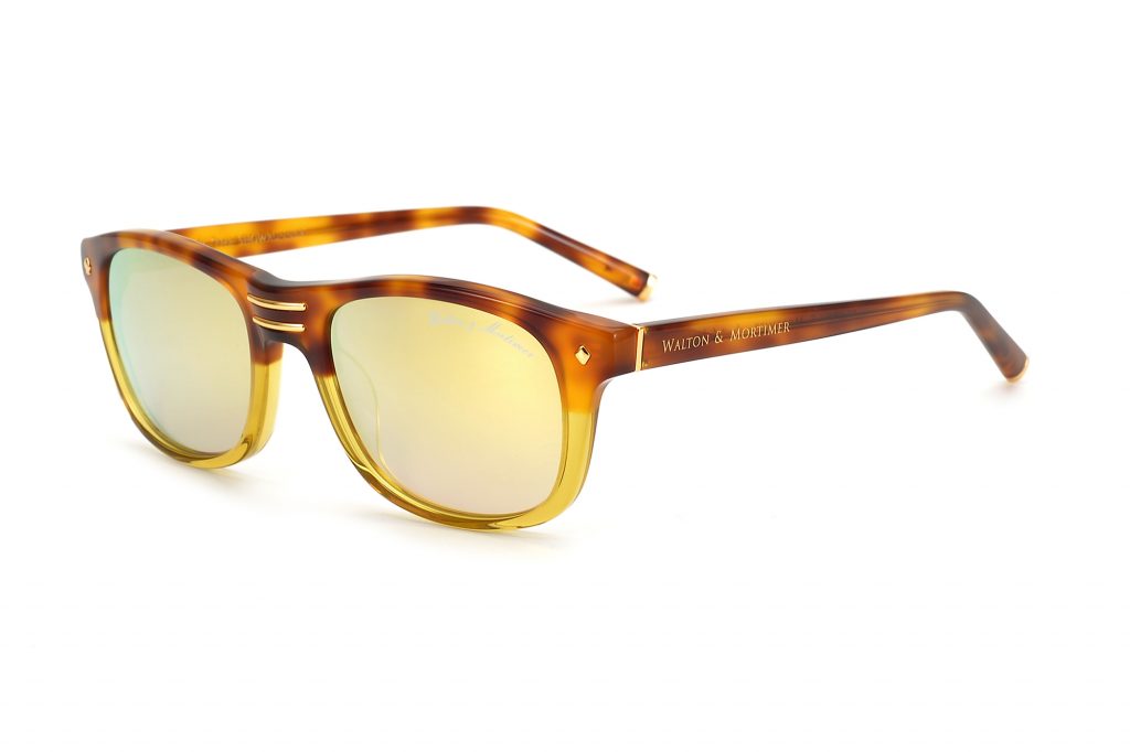 Luxury eyewear The Showrunner Havana Gold