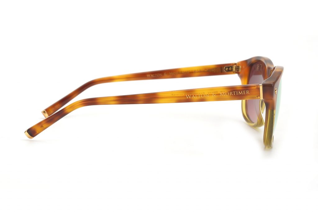 Luxury eyewear The Showrunner Havana Gold