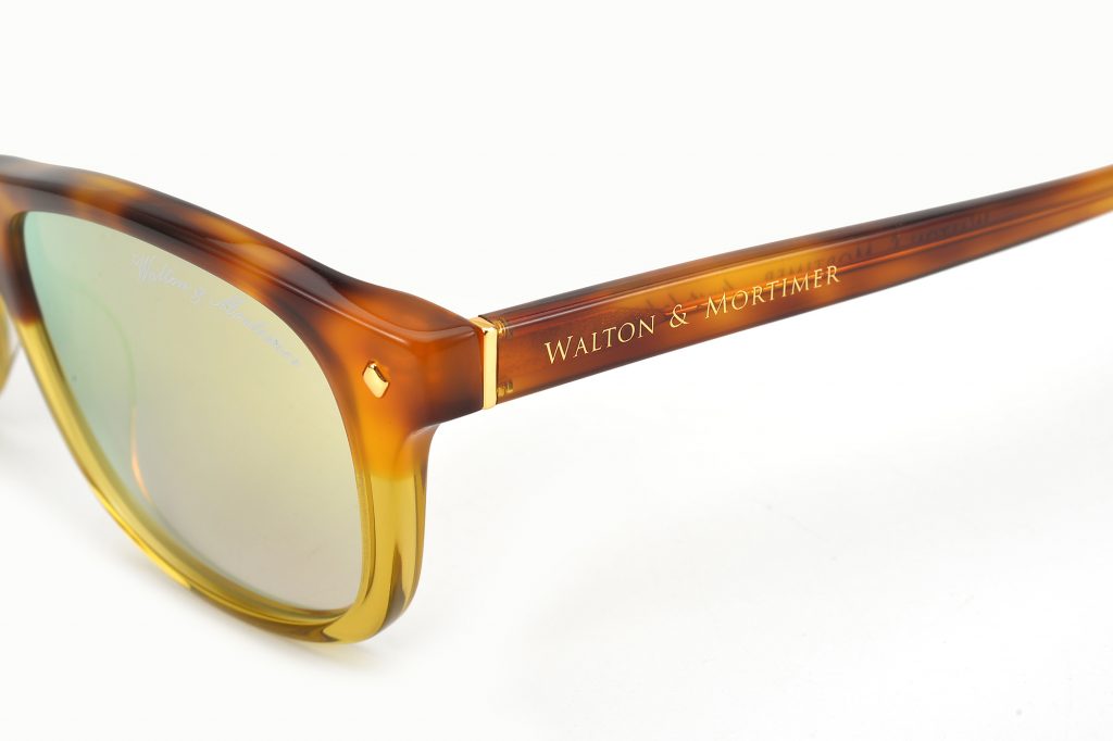 Luxury eyewear The Showrunner Havana Gold