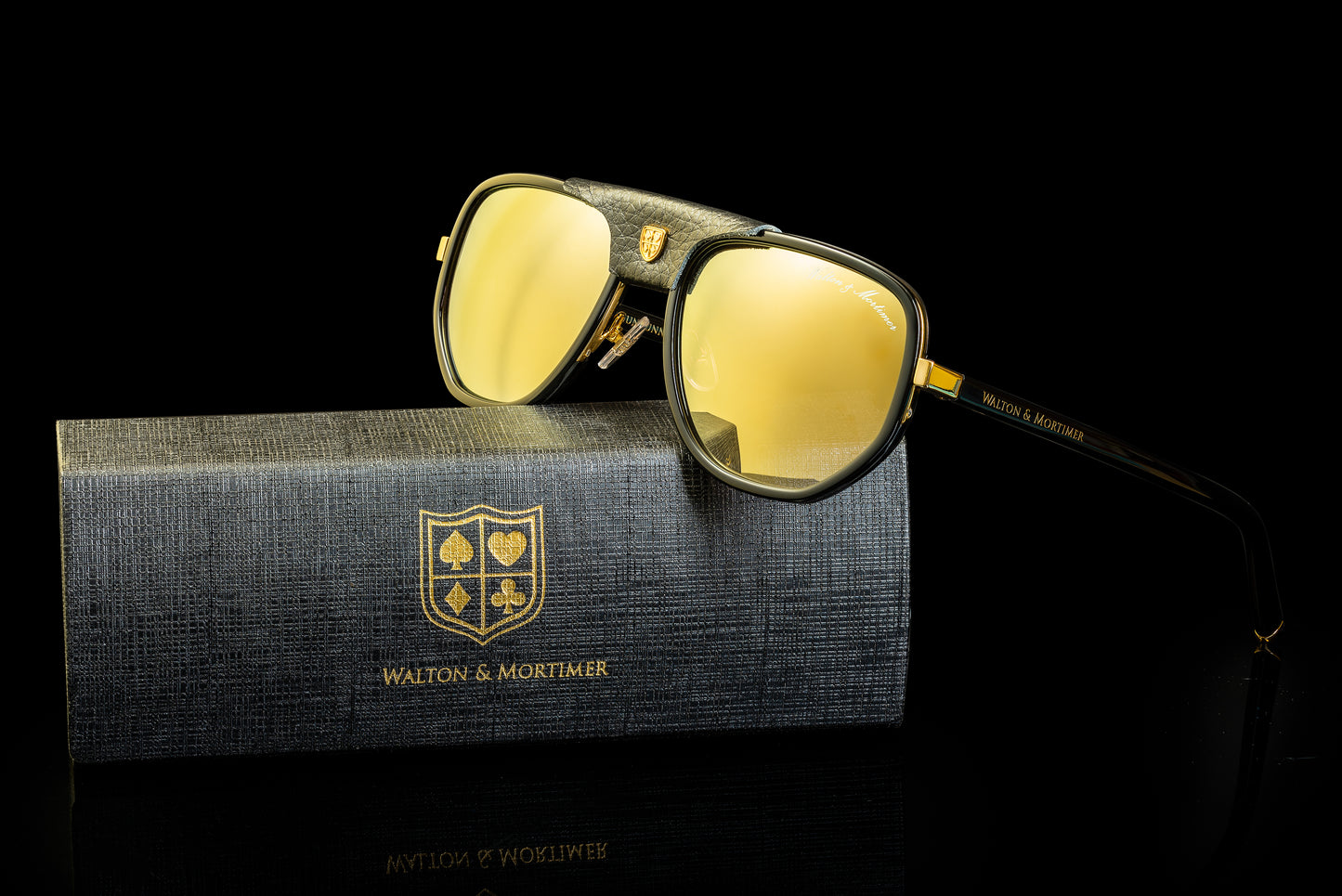 LUXURY EYEWEAR THE GUNRUNNER designer sunglasses ,WALTON & MORTIMER