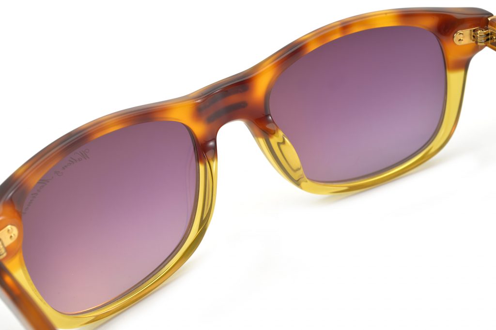 Luxury eyewear The Showrunner Havana Gold