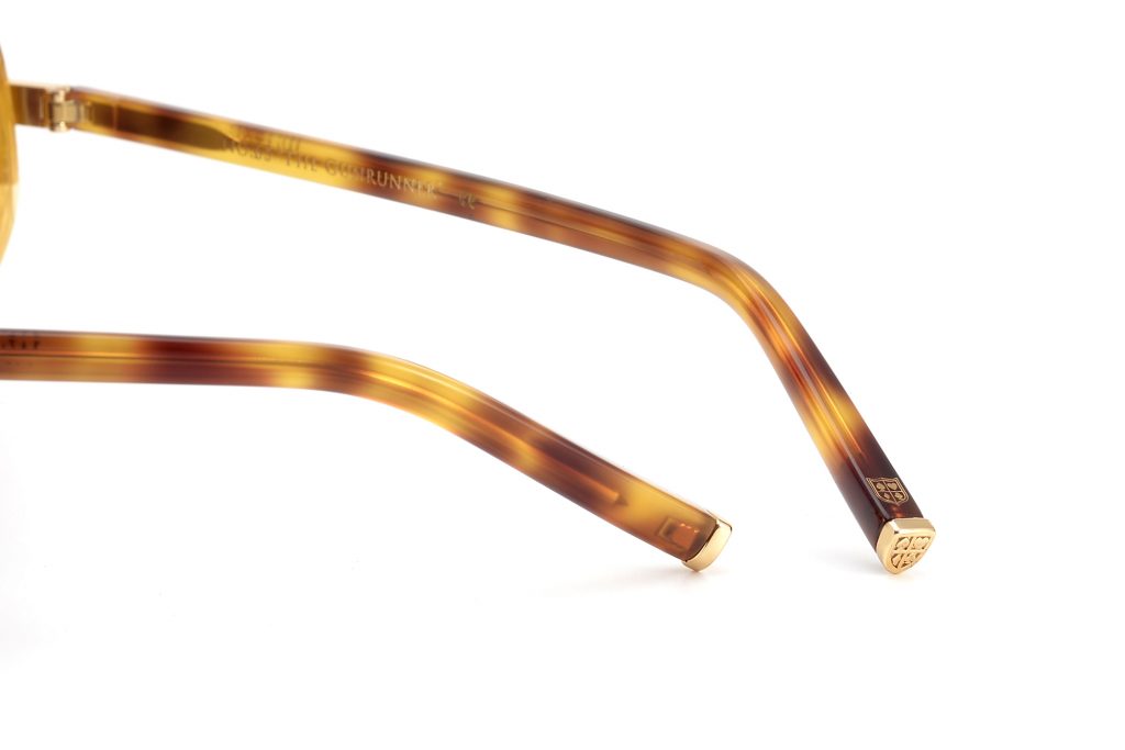 LUXURY EYEWEAR THE GUNRUNNER HAVANA EDITION polarized sunglasses ,WALTON & MORTIMER