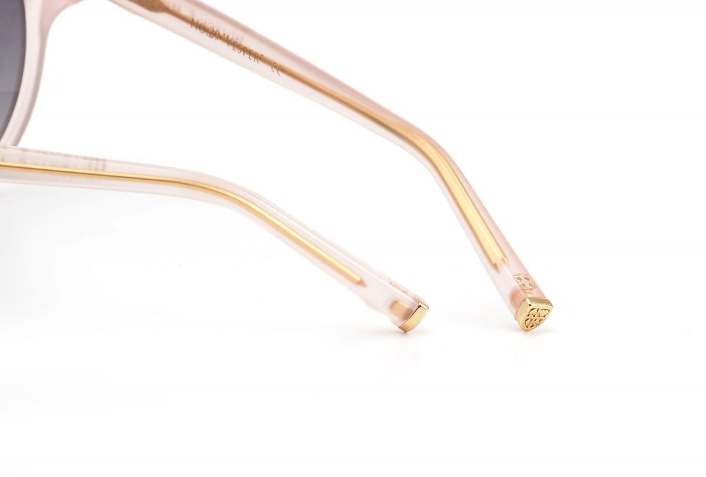 LUXURY EYEWEAR VESPER PINK SUNGLASSES