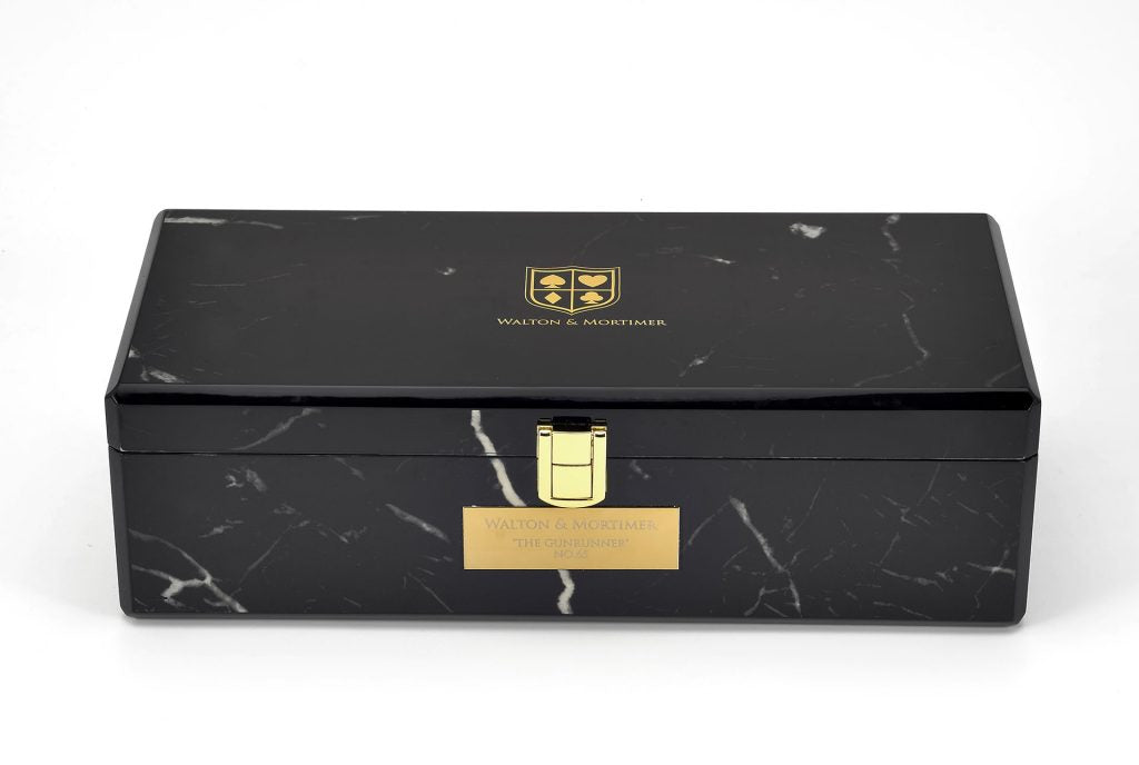 LUXURY EYEWEAR THE GUNRUNNER WHITE EDITION sunglasses ,WALTON & MORTIMER