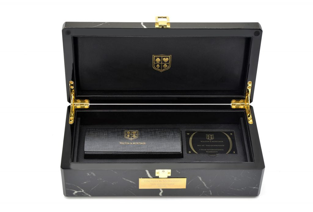 LUXURY EYEWEAR THE GUNRUNNER HAVANA EDITION polarized sunglasses ,WALTON & MORTIMER