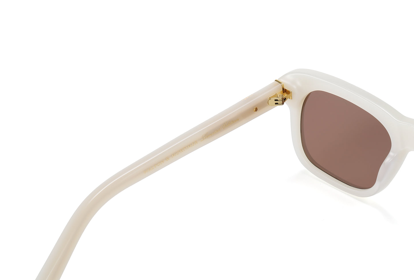 LUXURY EYEWEAR OSAKA MARBLE WHITE SUNGLASSES ,WALTON & MORTIMER