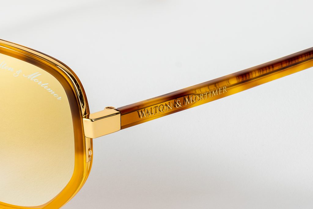LUXURY EYEWEAR THE GUNRUNNER HAVANA EDITION polarized sunglasses ,WALTON & MORTIMER