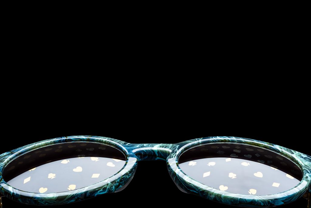 LUXURY EYEWEAR VESPER EMERALD GREEN