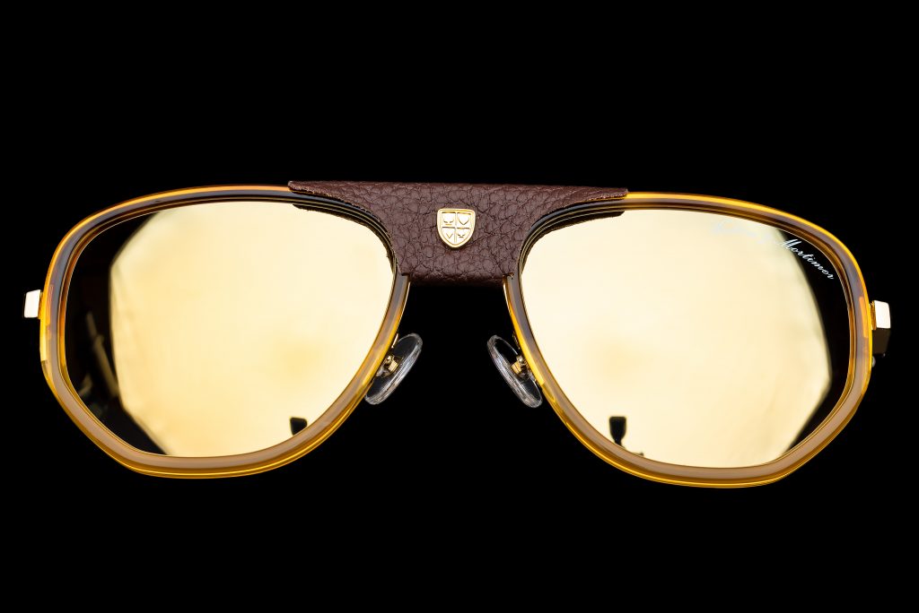 LUXURY EYEWEAR THE GUNRUNNER HAVANA EDITION polarized sunglasses ,WALTON & MORTIMER