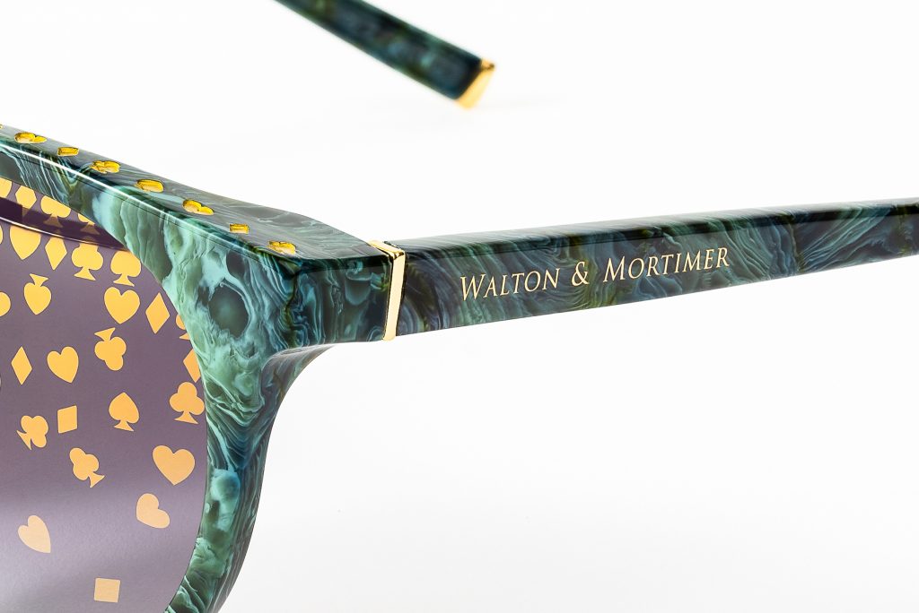 LUXURY EYEWEAR VESPER EMERALD GREEN