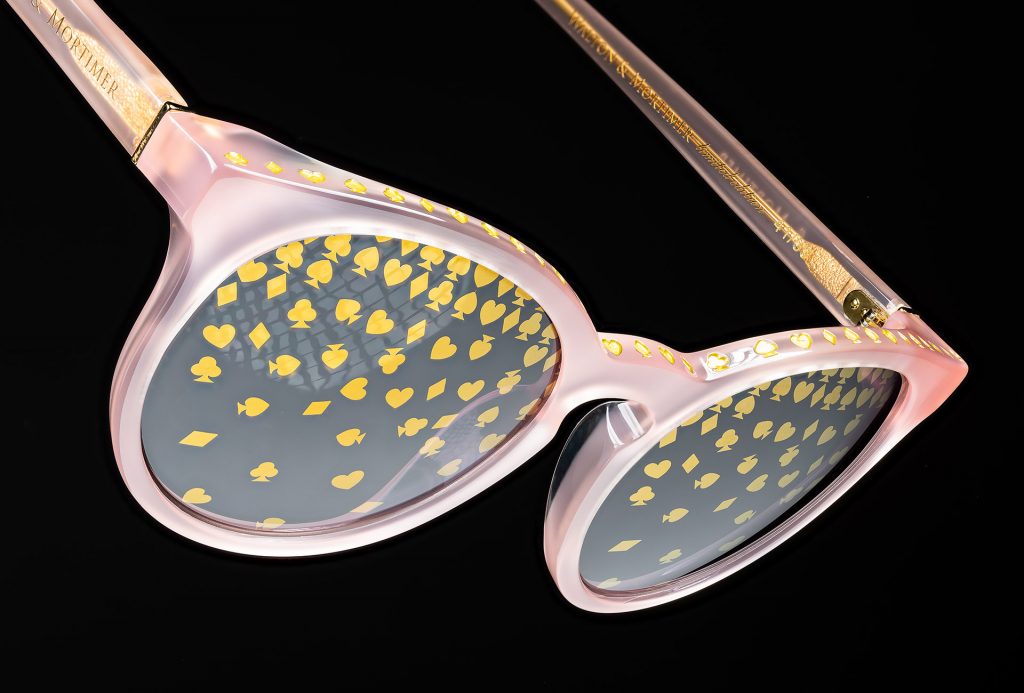 LUXURY EYEWEAR VESPER PINK SUNGLASSES