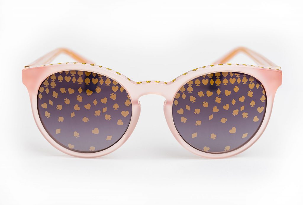 LUXURY EYEWEAR VESPER PINK SUNGLASSES
