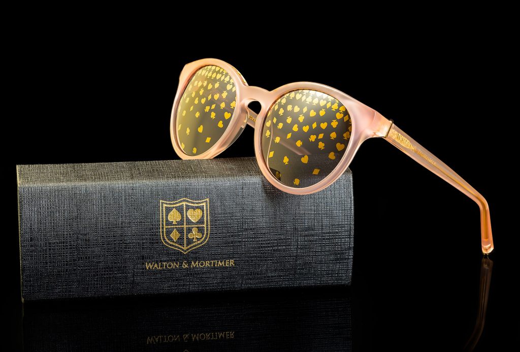 LUXURY EYEWEAR VESPER PINK SUNGLASSES