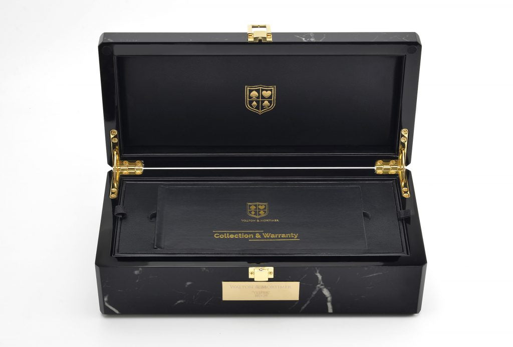 LUXURY EYEWEAR VESPER BLACK SUNGLASSES