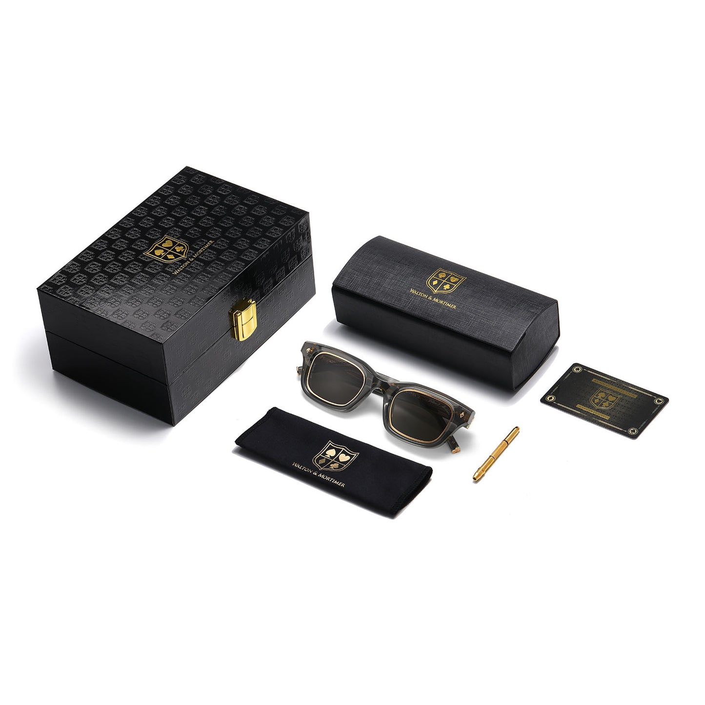 No.27 "Gotham" Limited Edition Sunglasses - Stormy Grey Color