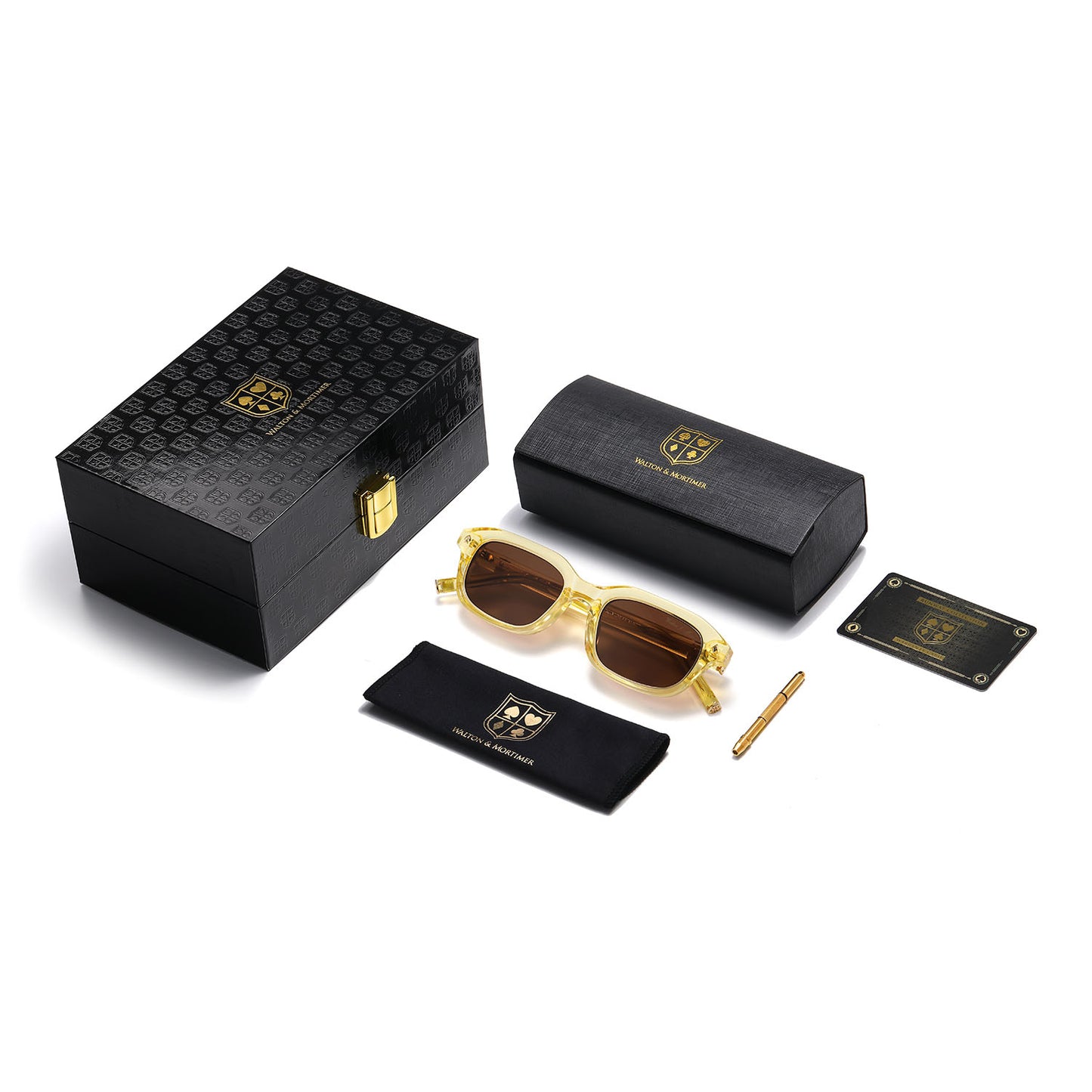 No.28 "Bulletproof" Limited Edition Sunglasses - Champagne Mist Color