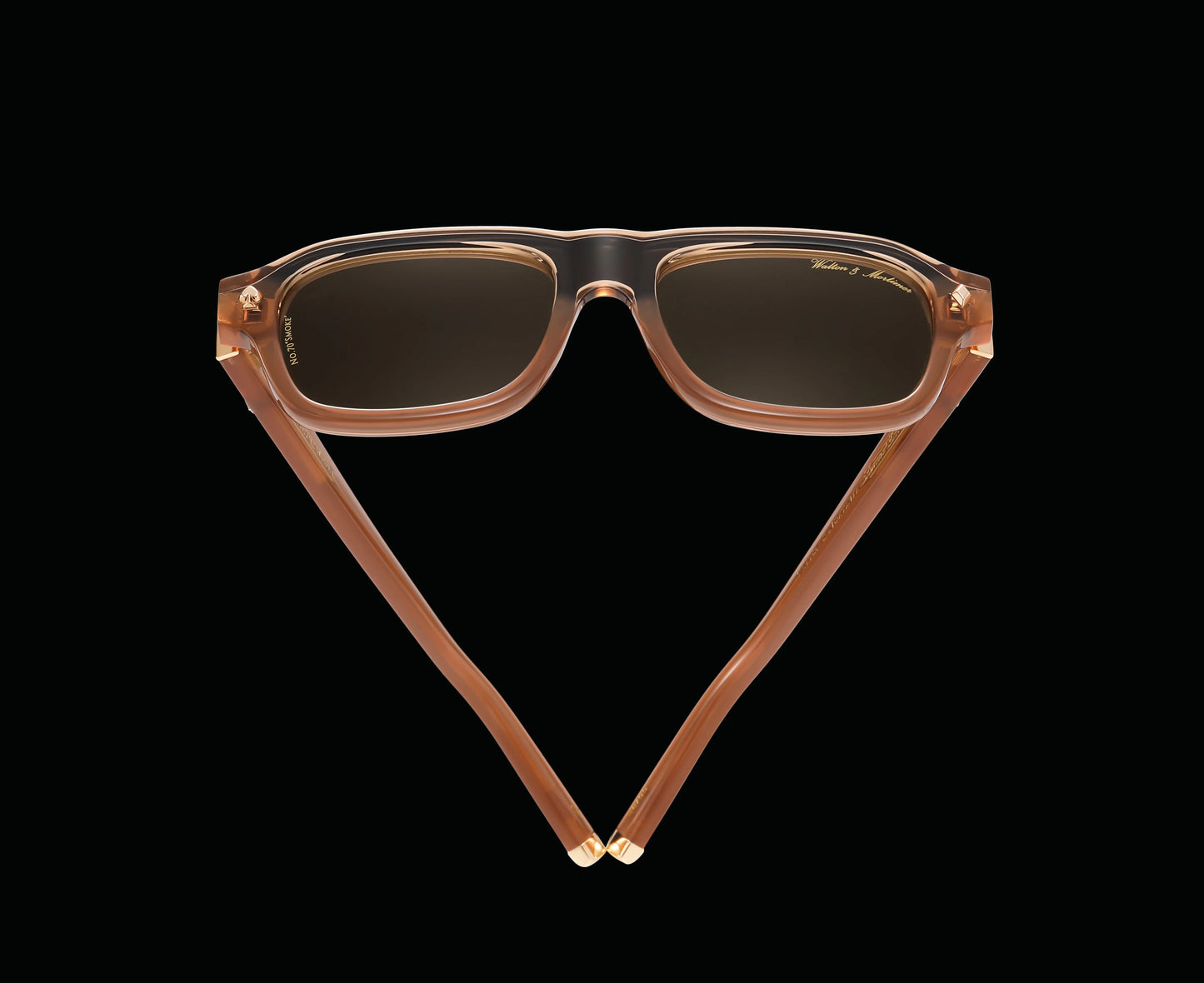 Walton & Mortimer No.70 “Smoke” – Onyx Ombre Limited Edition Sunglasses