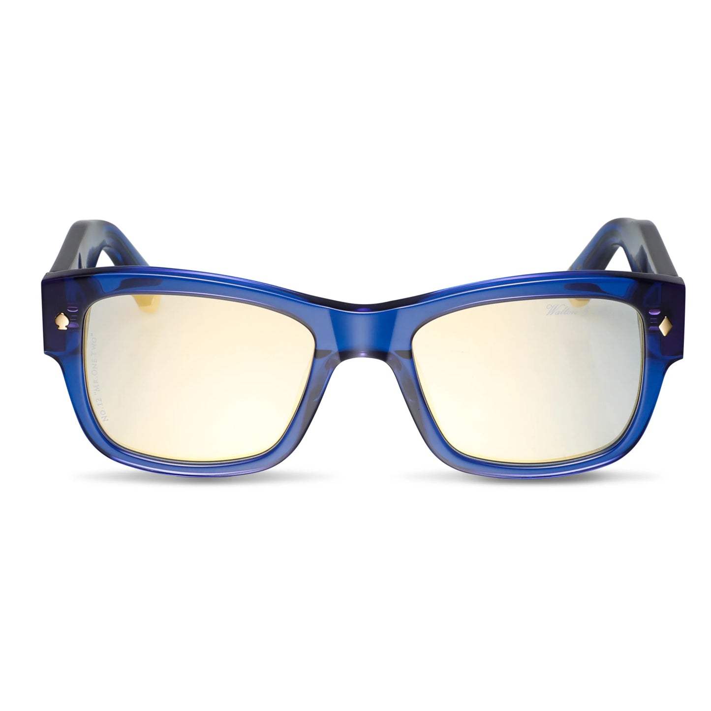 Walton & Mortimer NO. 12: " Mr.One Two" Midnight Blue Limited Edition Photochromic Sunglasses