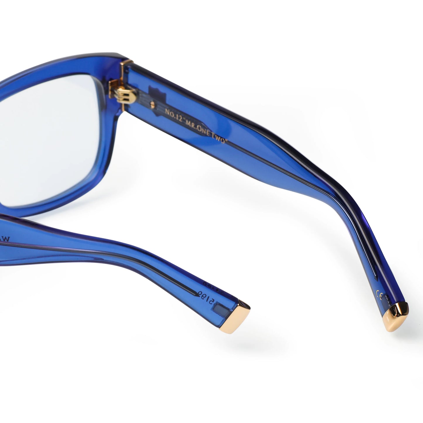 Walton & Mortimer NO. 12: " Mr.One Two" Midnight Blue Limited Edition Photochromic Sunglasses