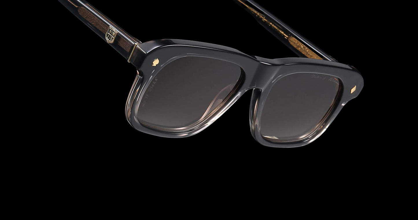 WALTON & MORTIMER® NO. 33 "Osaka" GRADIENT GREY LIMITED EDITION SOLBRILLER