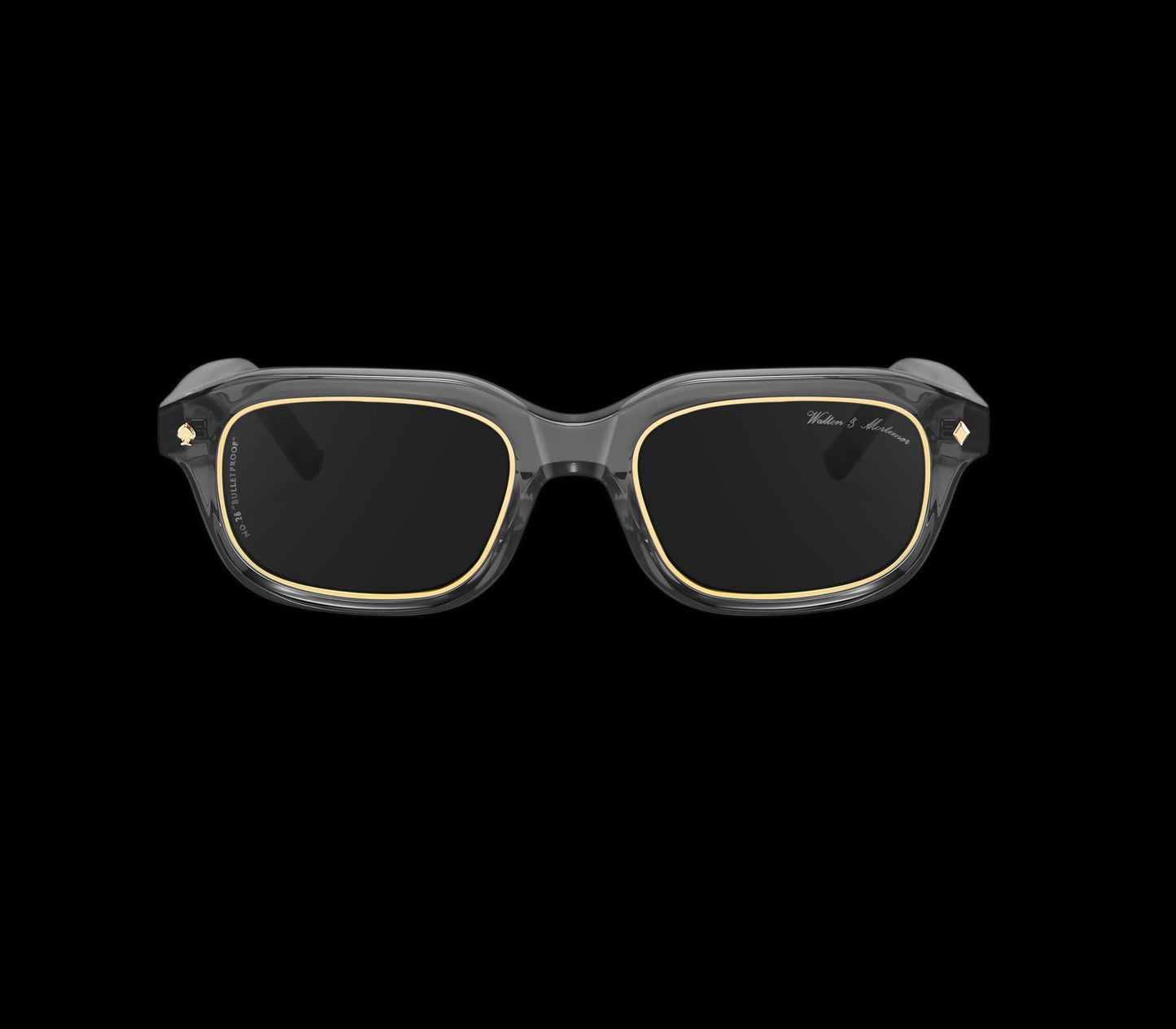 No.28 "Bulletproof" Limited Edition Sunglasses - Moon Gray Color