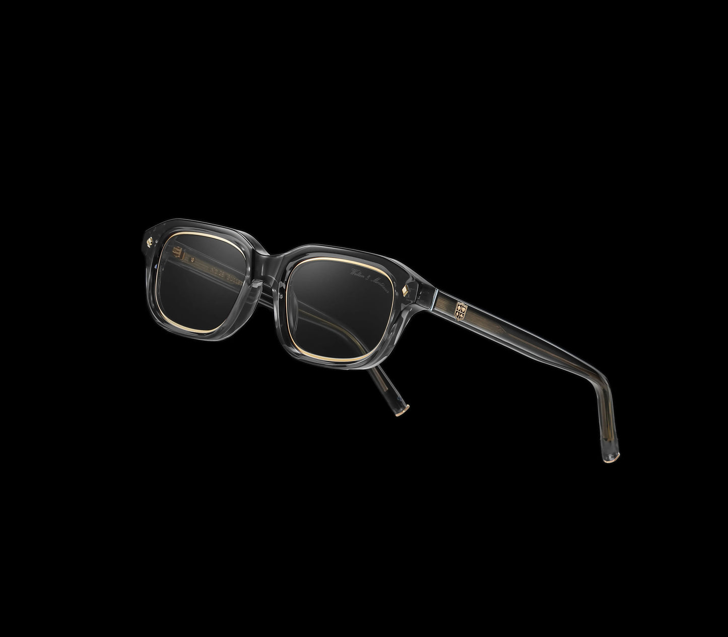 No.28 "Bulletproof" Limited Edition Sunglasses - Moon Gray Color