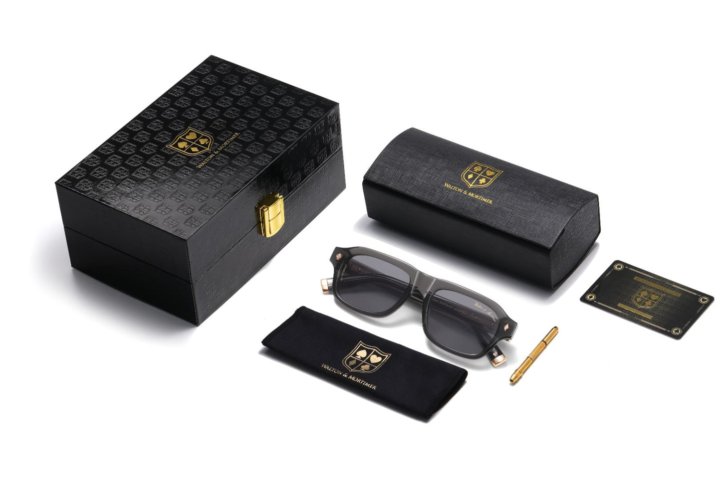 Walton & Mortimer No.70 “Smoke” – Slate Grey Limited Edition Sunglasses