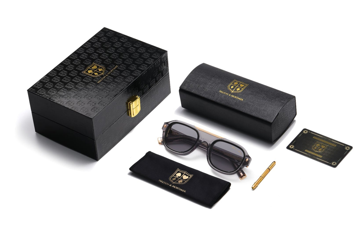 No. 45 "Micro" Limited Edition Sunglasses – Ghost Grey Color