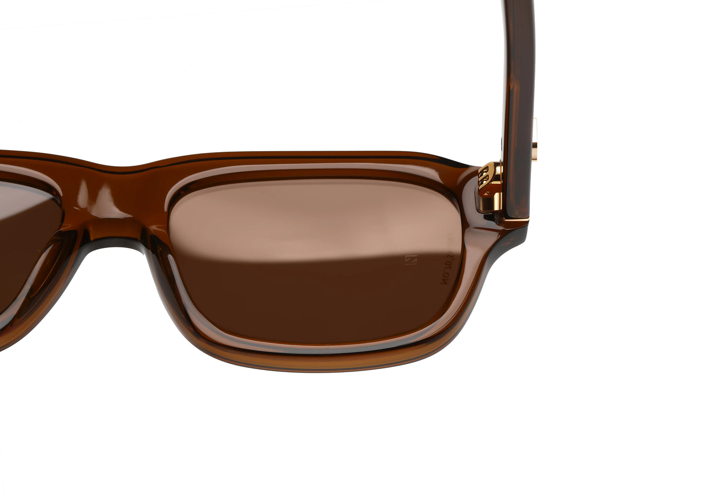 Walton & Mortimer No.70 “Smoke” – Amber Brown Limited Edition Sunglasses