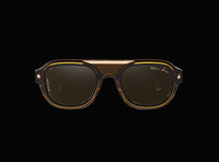 No. 45 "Micro" Limited Edition Sunglasses - Amber Brown Color