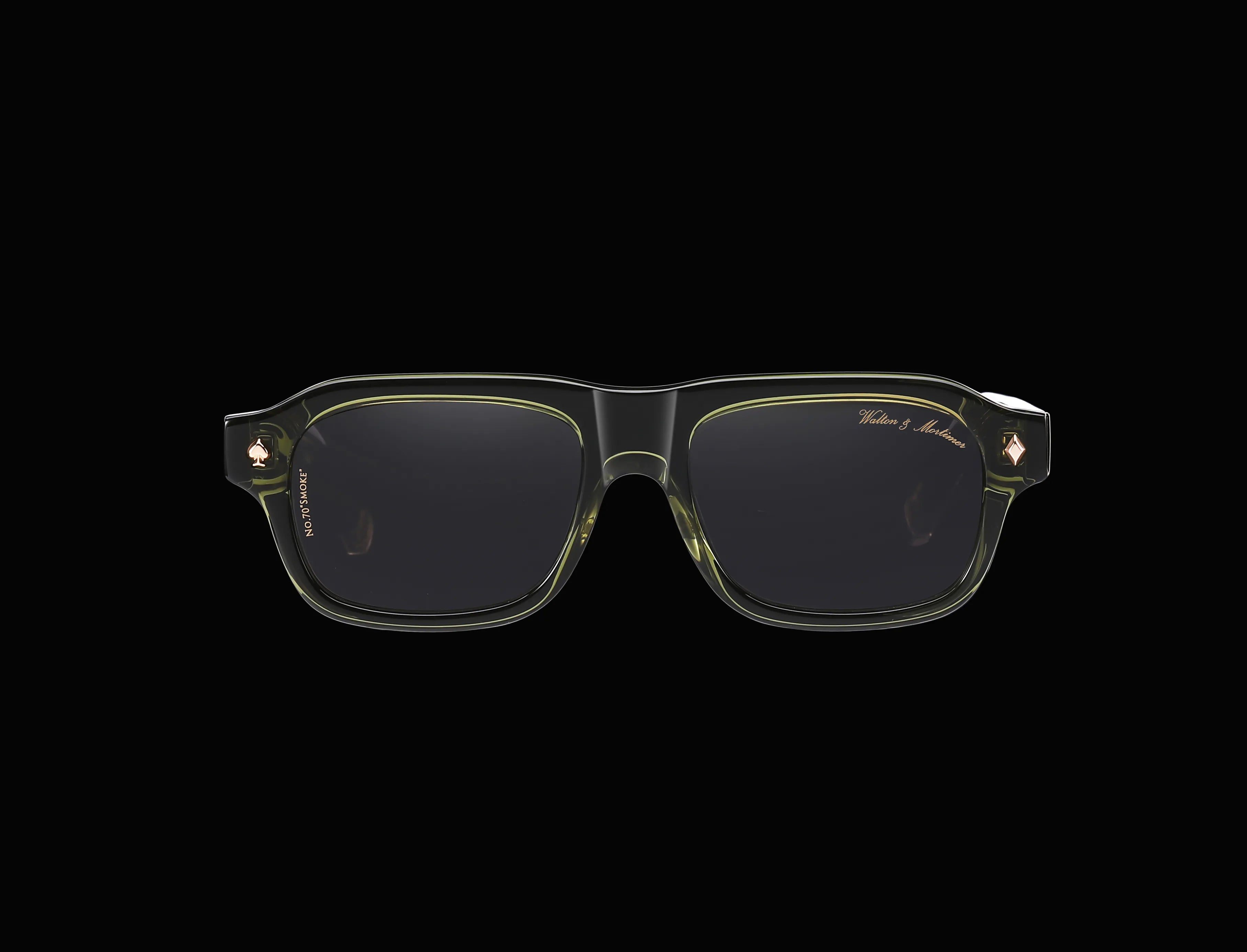 Walton & Mortimer No.70 “Smoke” – Sage Green Limited Edition Sunglasses
