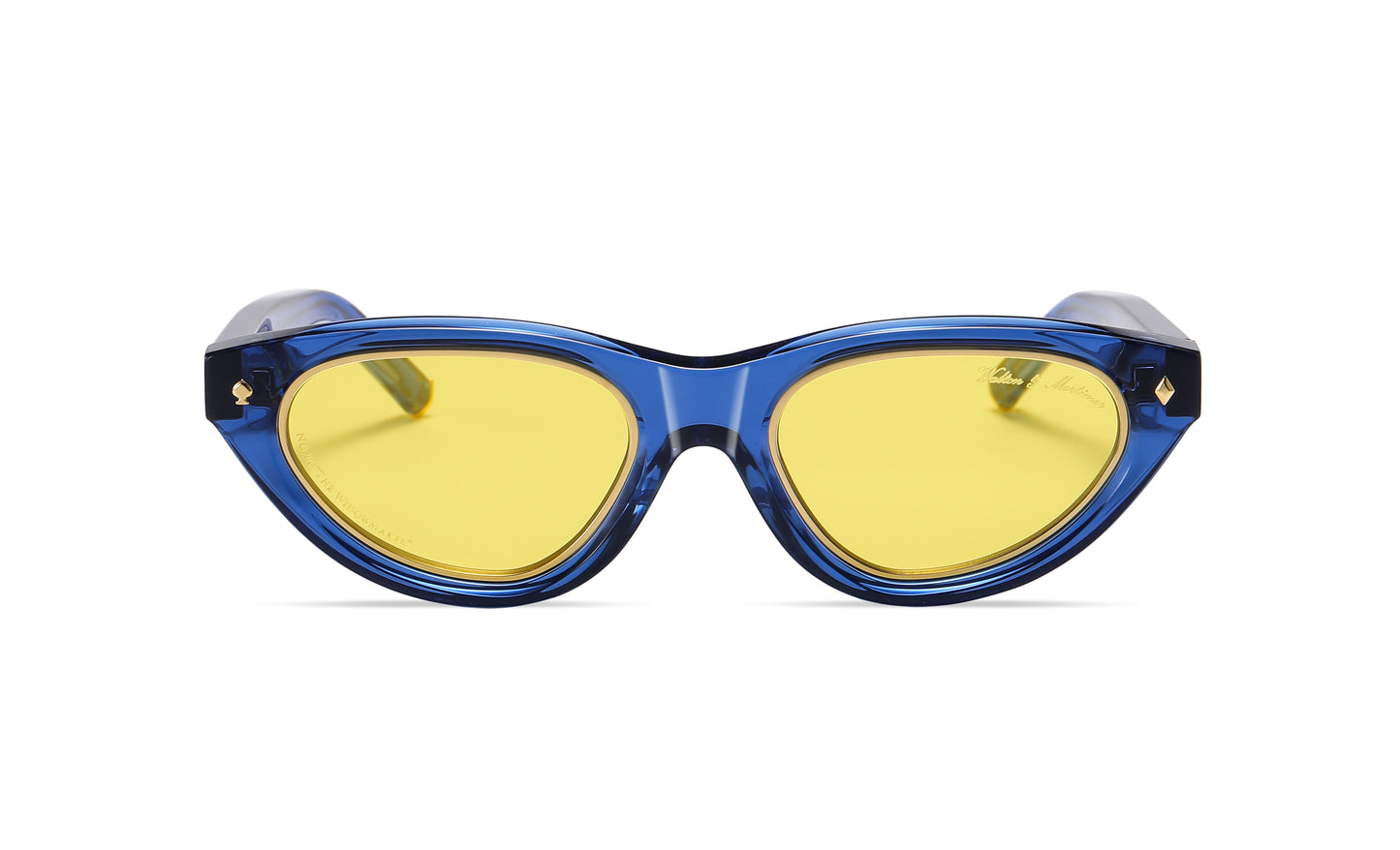 Walton & Mortimer® NO. 21 “The Widowmaker” Midnight Blue Limited Edition Sunglasses