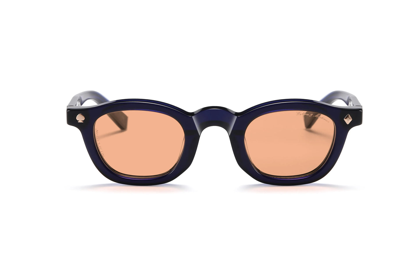 Walton & Mortimer NO. 20 "Keaton" Midnight Blue Sunglasses