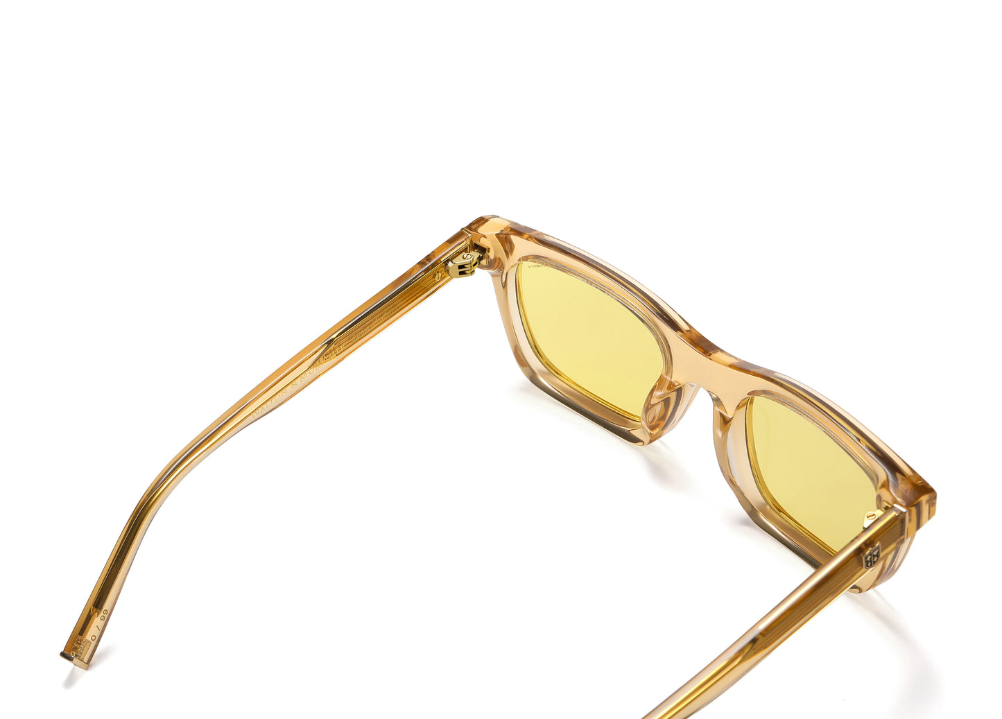 Walton & Mortimer NO. 54: "Inferno" Champagne Shimmer Sunglasses