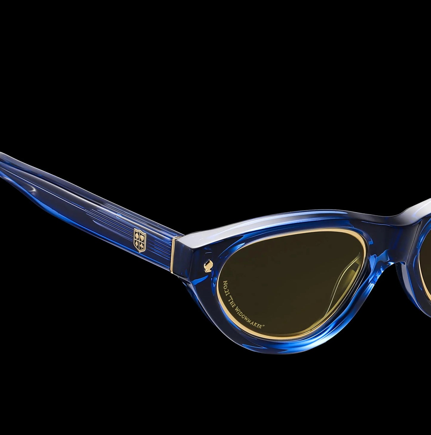 Walton & Mortimer NO. 21 “The Widowmaker” Midnight Blue Limited Edition Sunglasses