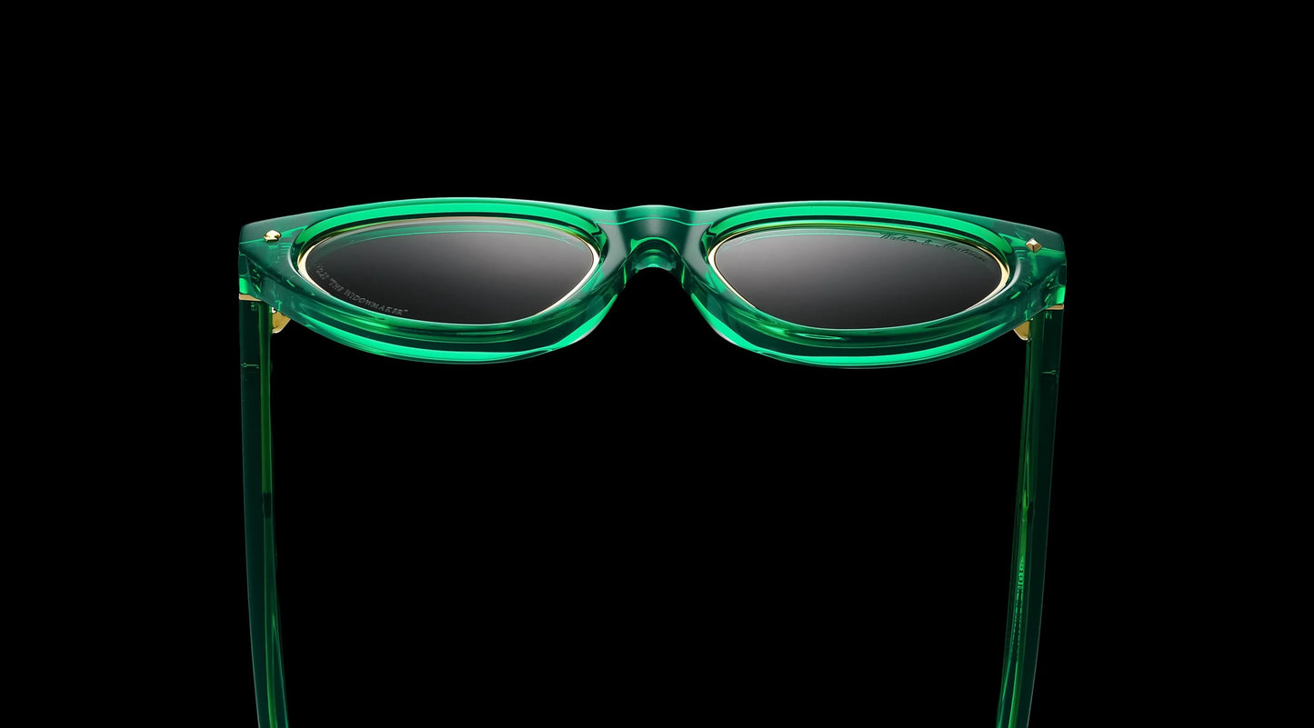 Walton & Mortimer NO. 21 “The Widowmaker” Poison Green Limited Edition Sunglasses