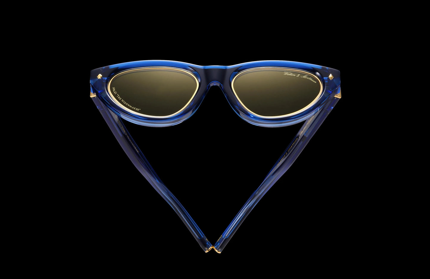 Walton & Mortimer NO. 21 “The Widowmaker” Midnight Blue Limited Edition Sunglasses