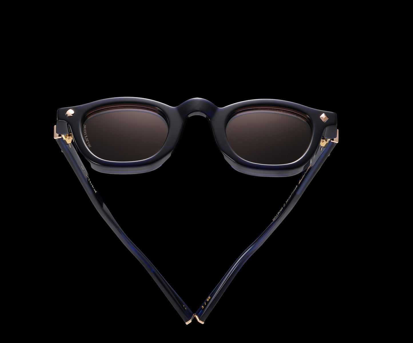 Walton & Mortimer® NO. 20 "Keaton" Midnight Blue Sunglasses