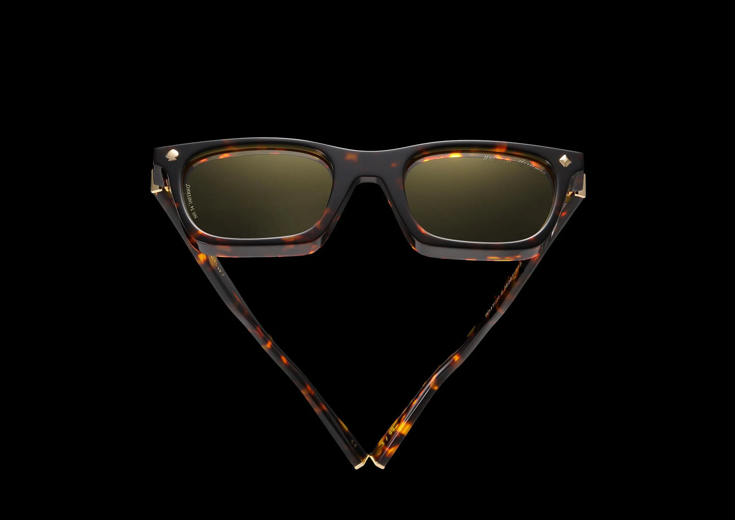 Walton & Mortimer NO. 54: " Inferno" Cuban Havana Sunglasses