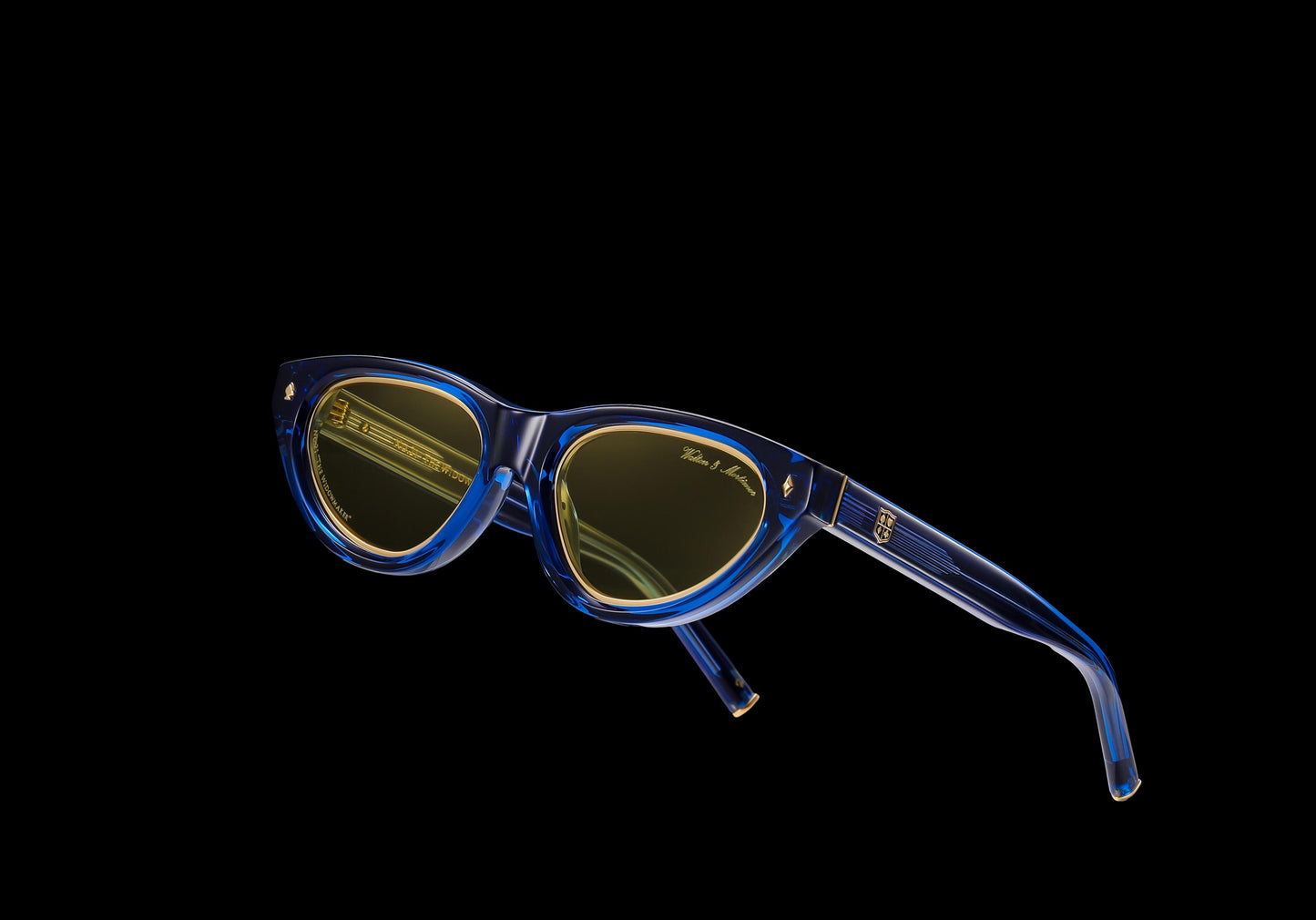 Walton & Mortimer® NO. 21 “The Widowmaker” Midnight Blue Limited Edition Sunglasses