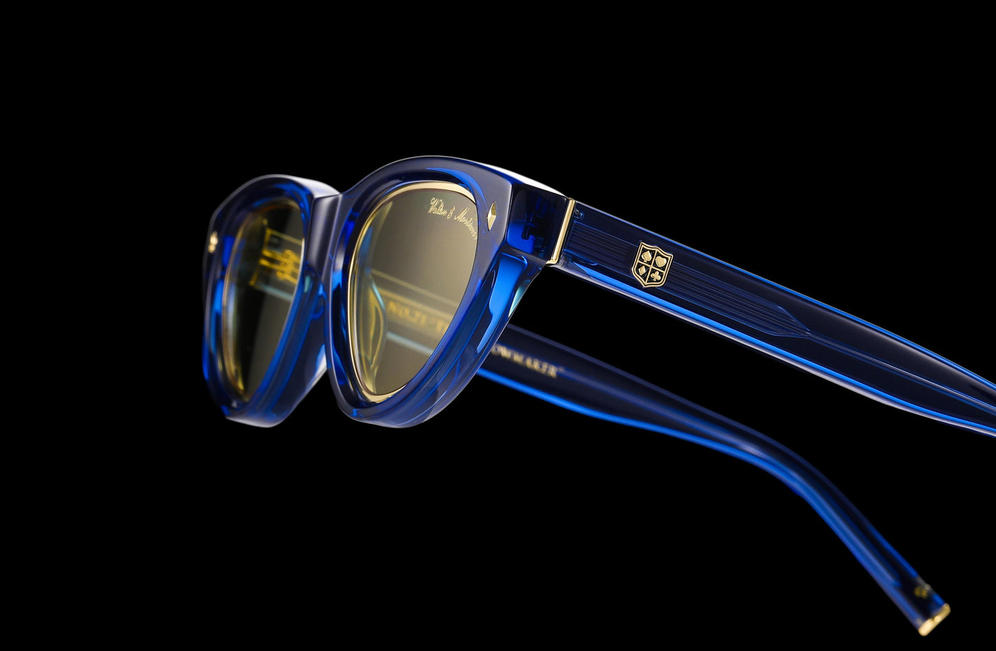 Walton & Mortimer® NO. 21 “The Widowmaker” Midnight Blue Limited Edition Sunglasses