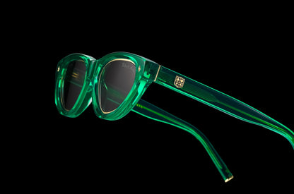 Walton & Mortimer® NO. 21 “The Widowmaker” Poison Green Limited Edition Sunglasses