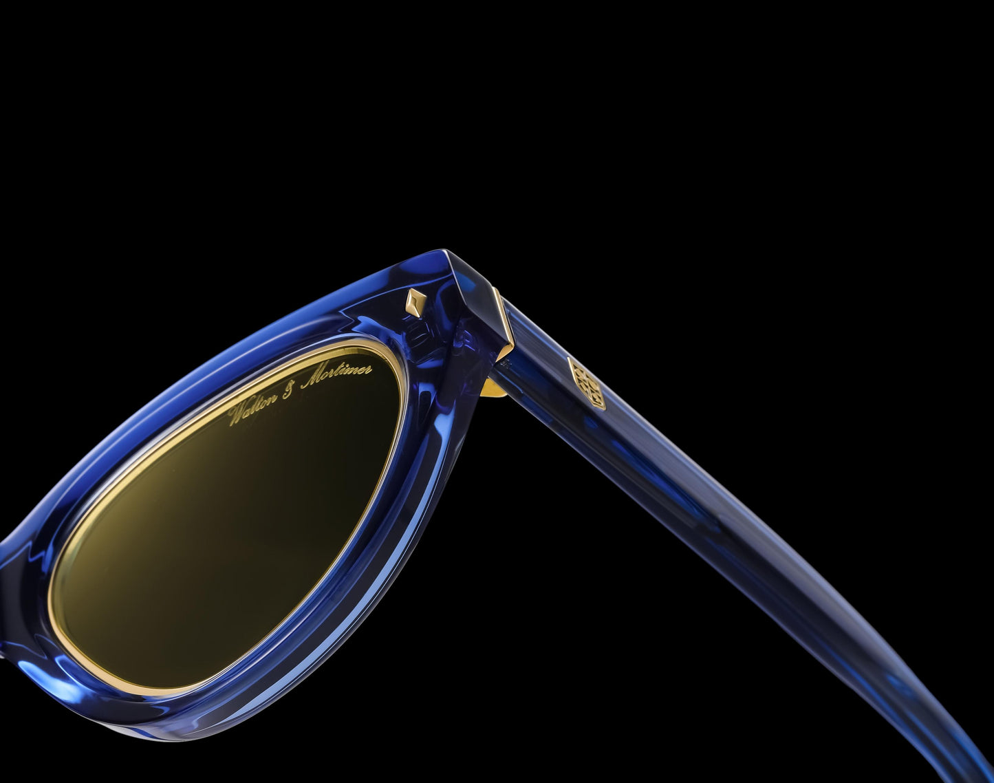 Walton & Mortimer® NO. 21 “The Widowmaker” Midnight Blue Limited Edition Sunglasses