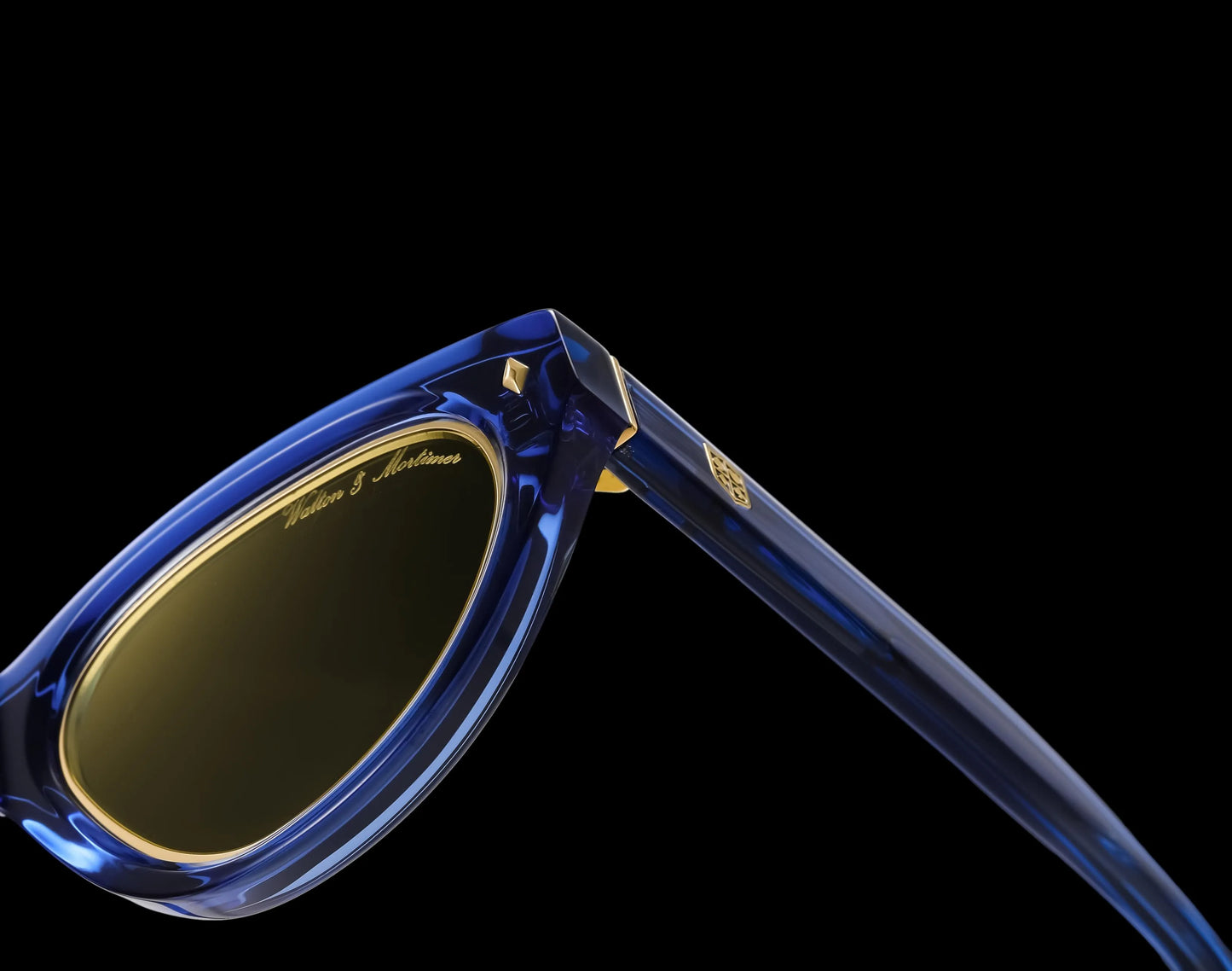 Walton & Mortimer NO. 21 “The Widowmaker” Midnight Blue Limited Edition Sunglasses