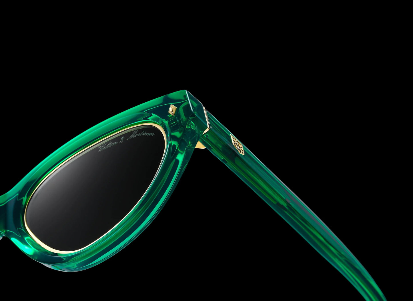 Walton & Mortimer NO. 21 “The Widowmaker” Poison Green Limited Edition Sunglasses