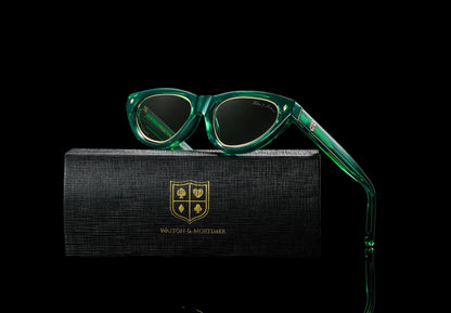 Walton & Mortimer® NO. 21 “The Widowmaker” Poison Green Limited Edition Sunglasses