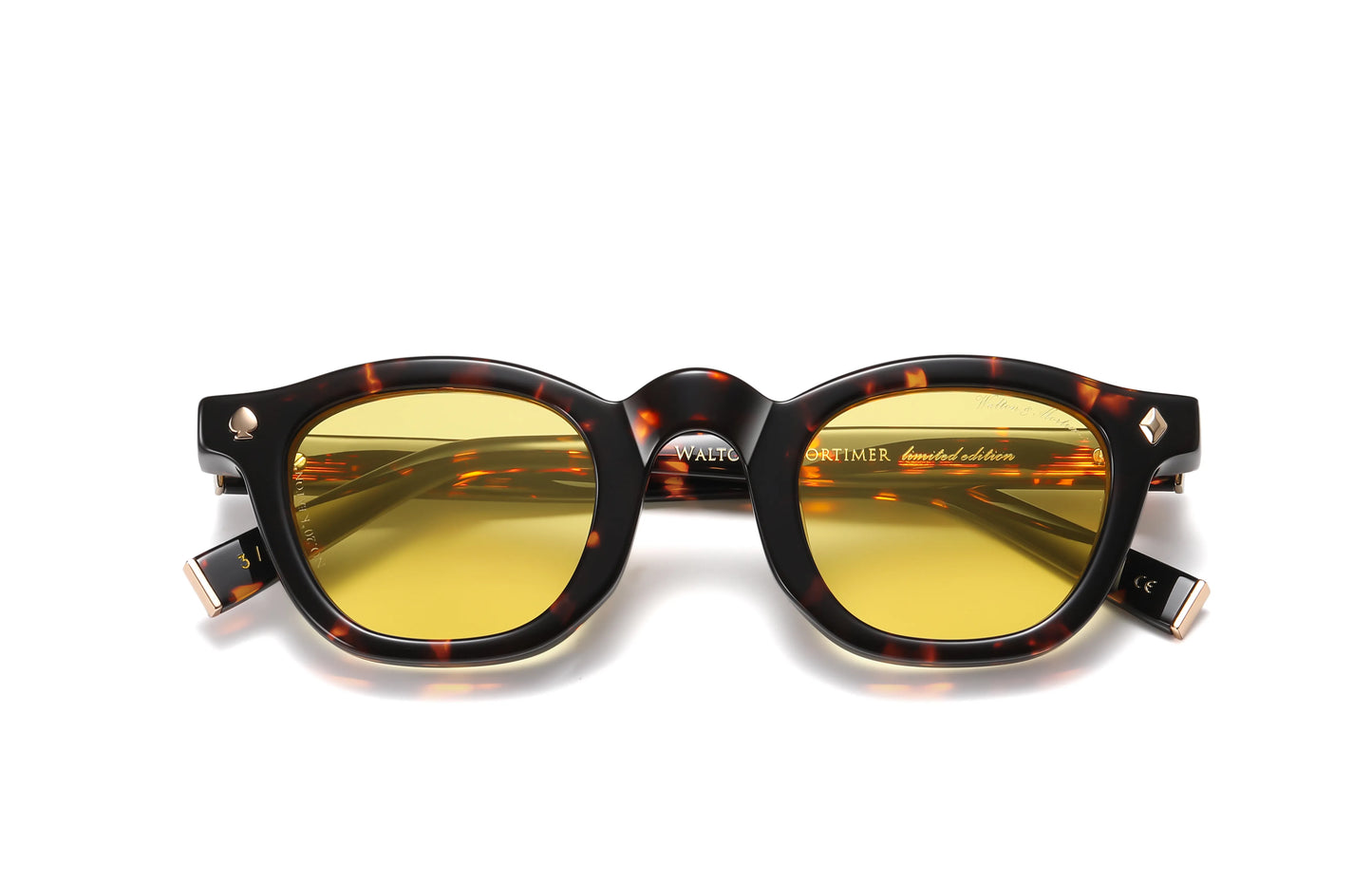 Walton & Mortimer NO. 20 "Keaton" Havana Summer Sunglasses