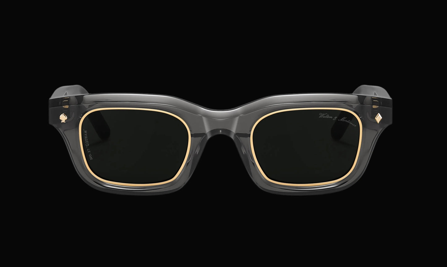 No.27 "Gotham" Limited Edition Sunglasses - Stormy Grey Color