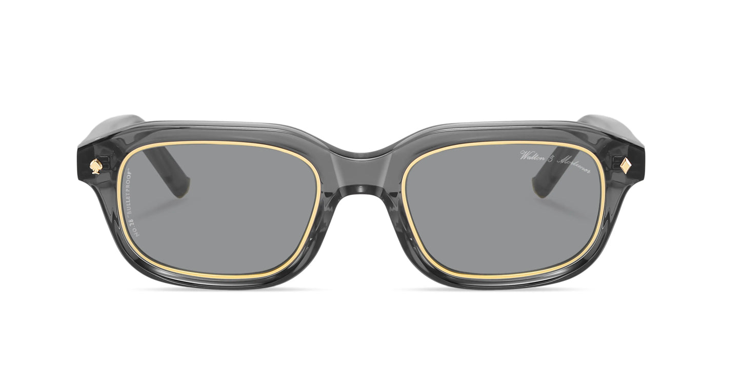 No.28 "Bulletproof" Limited Edition Sunglasses - Moon Gray Color
